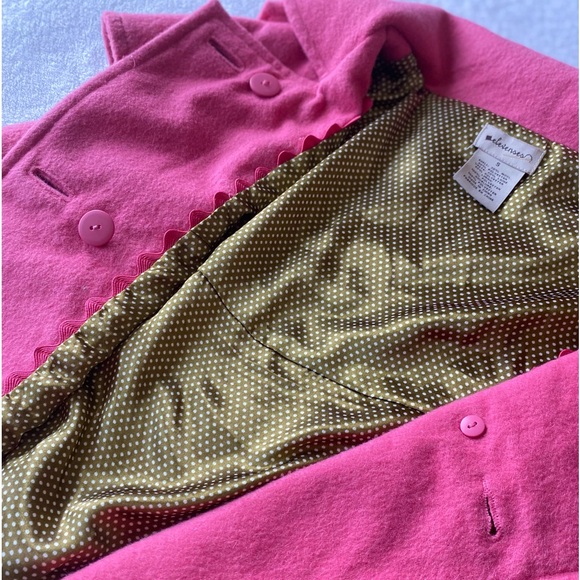 Elevenses at Anthropologie Wool Blend Cape Jacket Size Small - Picture 7 of 9